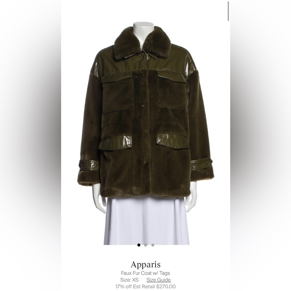 Apparis Faux Fur Coat